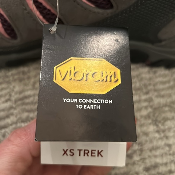 Vibram EMS Journey Charcoal Hiking Shoes Mid Size 8.5 US Waterproof - Picture 6 of 6